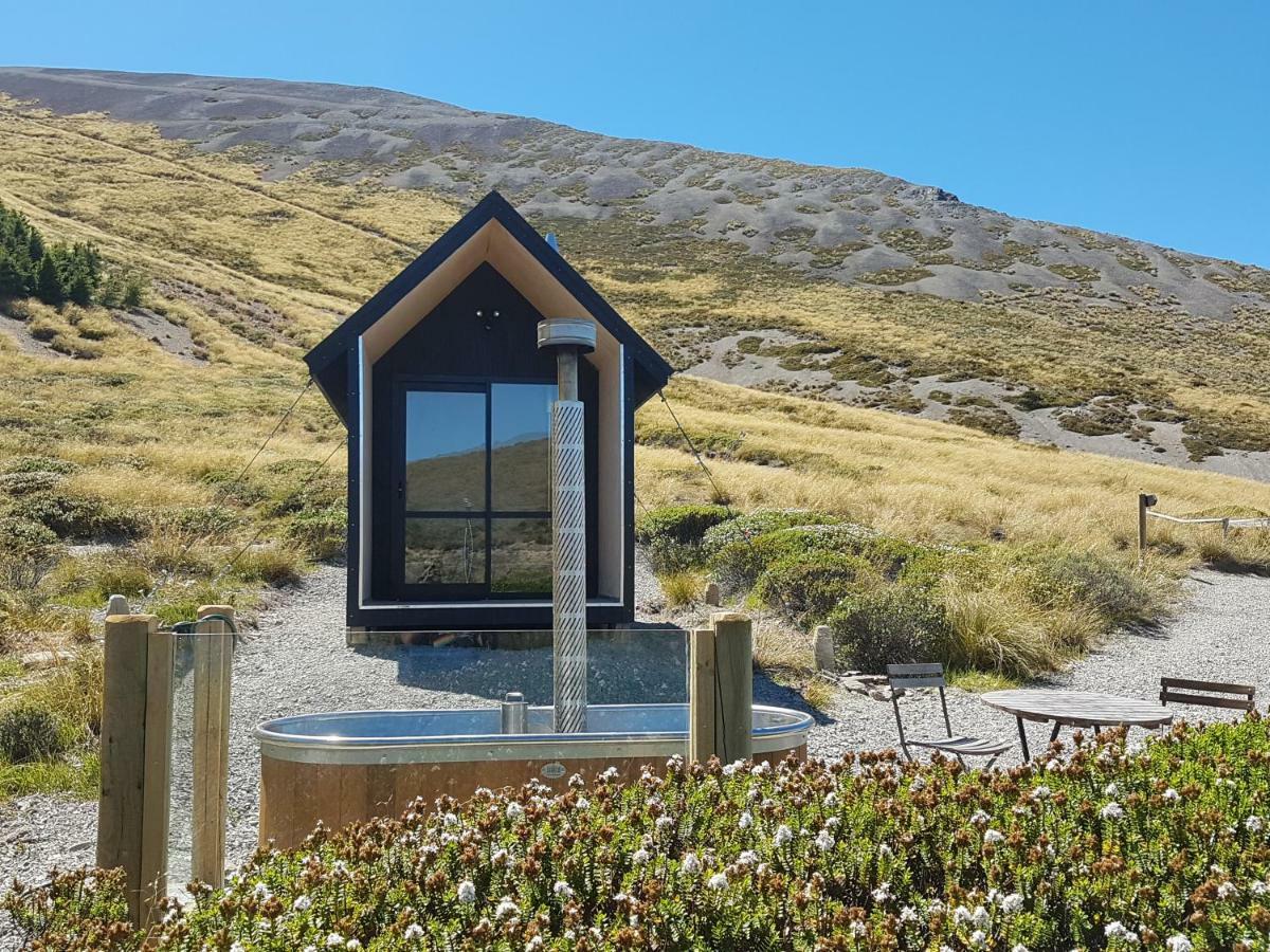 Lake Stella Mountain Huts Hotel Mt Lyford Exterior foto